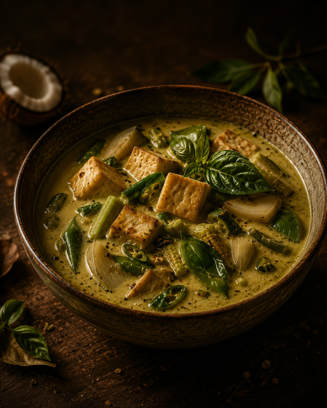 Thailand coconut dish